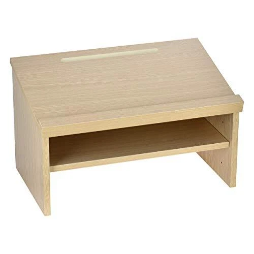 Adir Tabletop Podium Wood - Portable Presentation Podium Lectern Book Stand f...