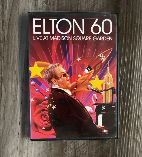 ELTON JOHN Elton 60 Live At Madison Square Garden DVD