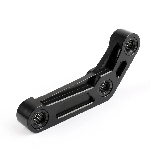 Kit abbassamento sinistro CNC alluminio regolabile 30 mm per 2013-15 Yamaha MT 07 BK