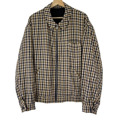 VINTAGE 60s AQUASCUTUM Blazer da Uomo Doppio Petto Blu Navy Lana INGHILTERRA M 41" 