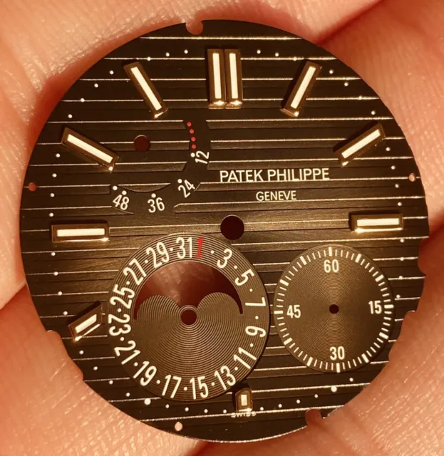 Patek Philippe Brun Dial For Nautilus Rose Gold 40mm Model Ref 5712 R-001 3