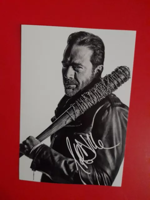 The Walking Dead, Jeffrey Dean Morgan, Signed Autographed Photo, Negan