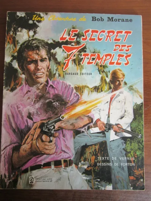 Bob Morane Le Secret Des 7 Temples   Dargaud Elf 1972