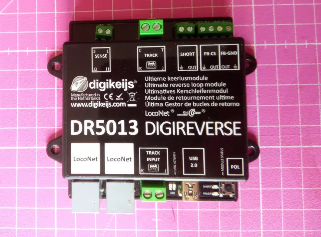 Module de gestion de boucle de retournement Loconet Digikeijs DR5013