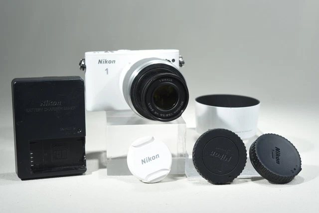 NIKON J3 CAMERA w/ NIKKOR 30-110mm Lens Shade, Caps SUPER