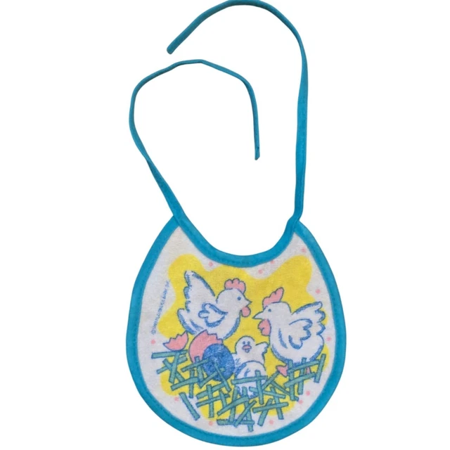 Tex Family Lot De 6 Bavettes Bébé Jack 30x39cm - Coton Avec Élastique