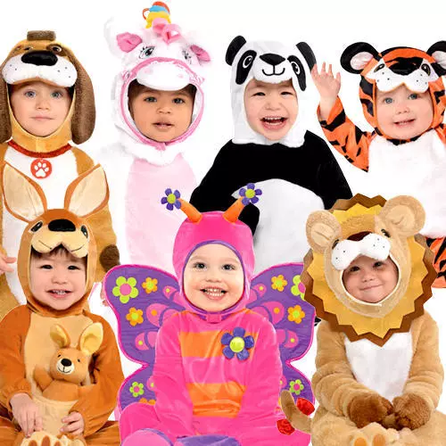 Baby Animal Fancy Dress Jungle Zoo Toddler Infants Girls Boys Costume Outfit New