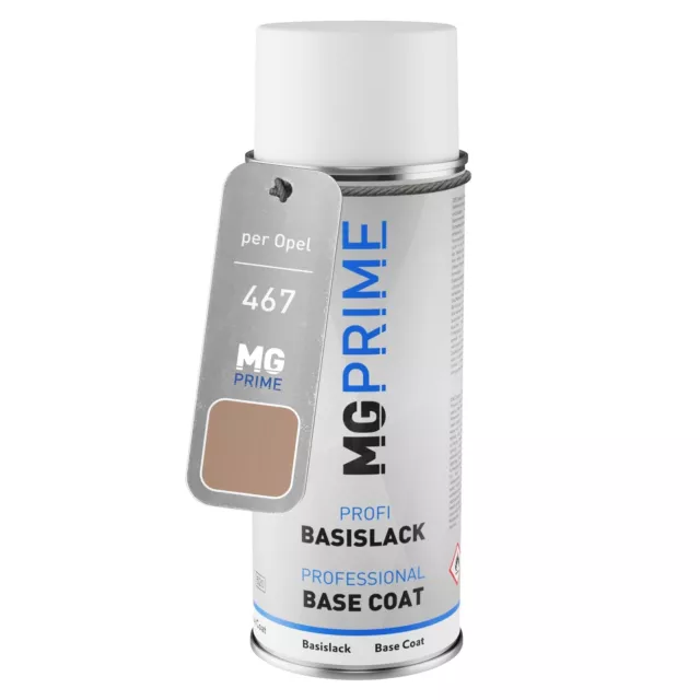 Vernice per auto Bomboletta spray per Opel 467 67L Barytbraun Metallic