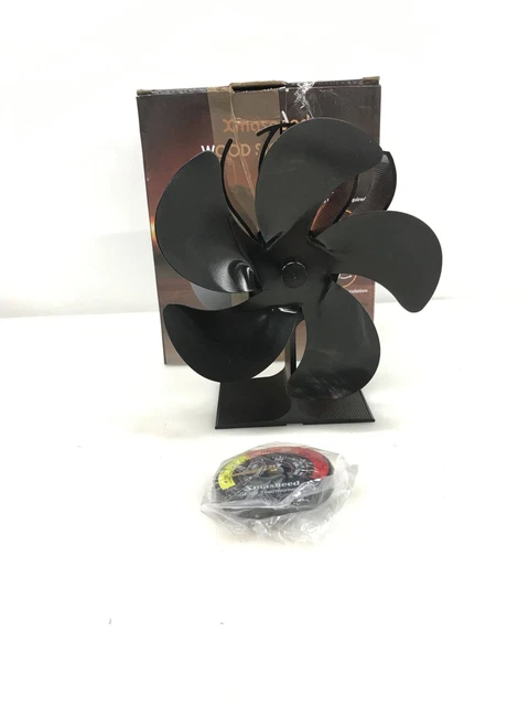 Ventilador de chimenea, 5 ventilador de horno de ave sin corriente funcionamiento silencioso, Waermebetri