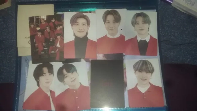 Bts bangtan boys photocards 10/7 Map of the soul on:e