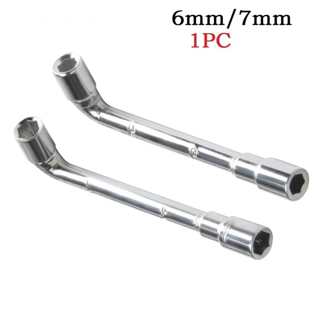 1PC 6mm 7mm Esagonale Forma A L Dado Chiave Manica Strumento for Ender 3 MK8
