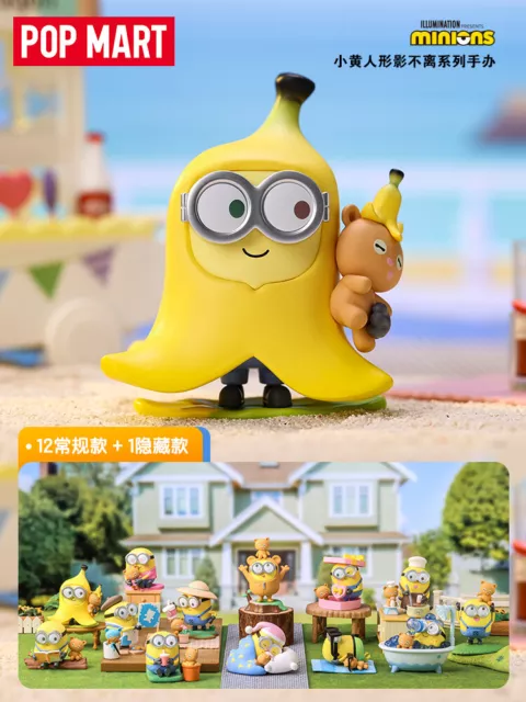 POP MART Minions Inseparable series Confirmed blind box figures Toy Gift Hot