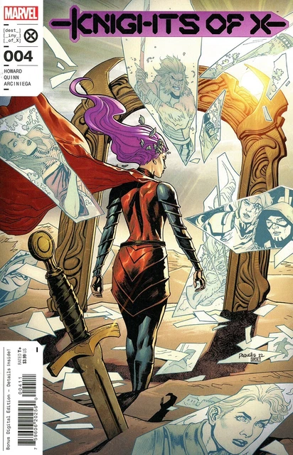 Knights of X #4 2022 Unread Yanick Paquette Main Cover Marvel Comic Book Howard
