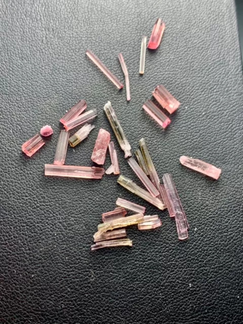 10.10 Cts Beautiful lot of pink Tourmaline Crystals from Afghanistan