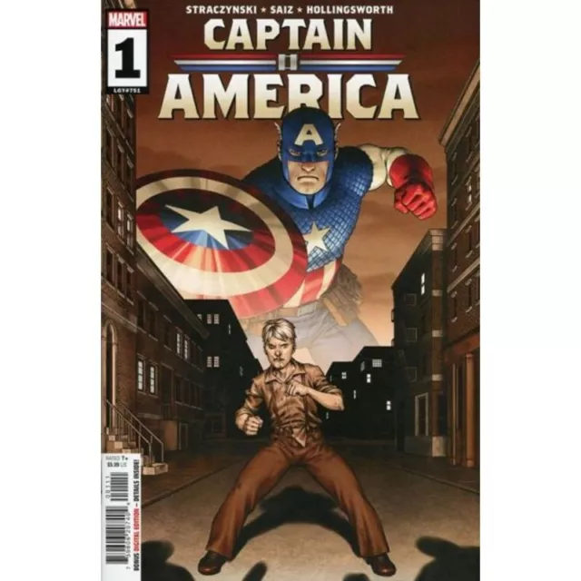 Captain America (2023 series) #1 in Near Mint + condition. Marvel comics [j;