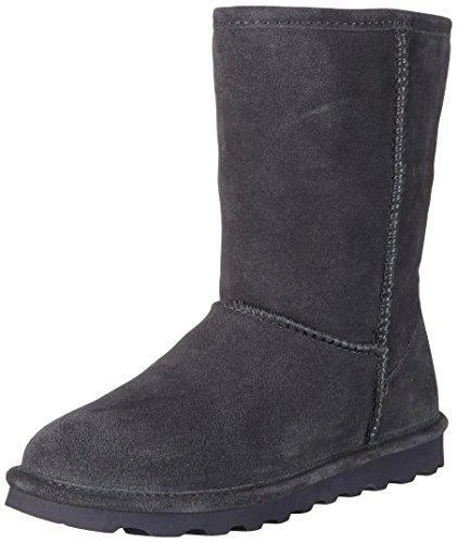 Bearpaw Elle Short - Women's Snow Boot - 1962w Charcoal - 7 Medium