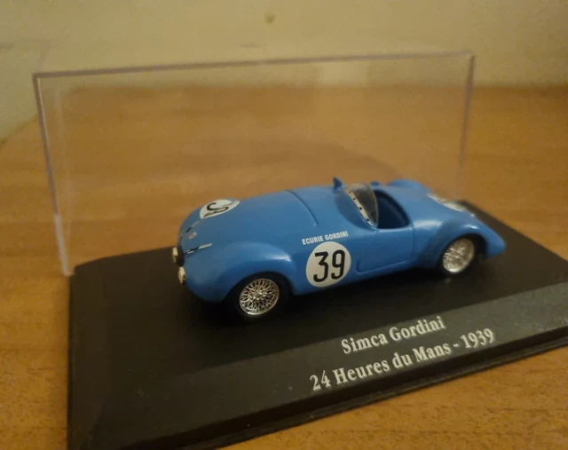 NO SPARK Simca Huit Fiat Gordini #46 24 Heures du Mans 1937 1