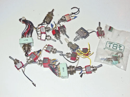 Ninetine Miniature Toggle Switches