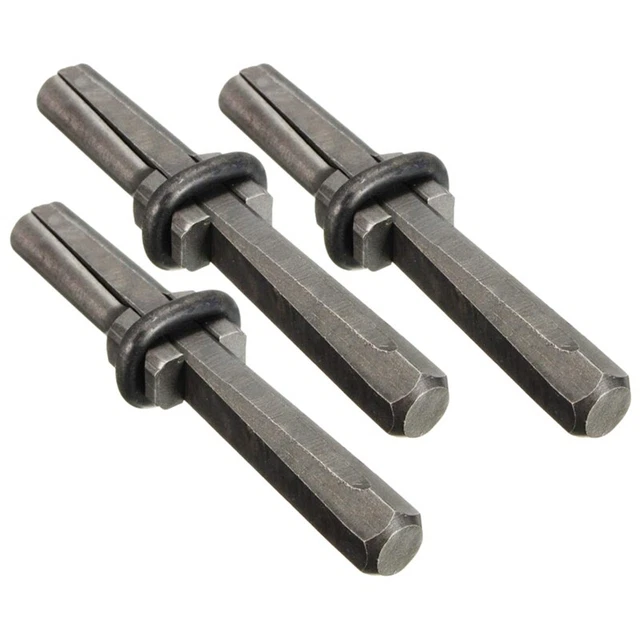 Set 3 Splitter Pietra 9/16 pollici Spine Metallo Cunei e Molle Shims ConcI5C3