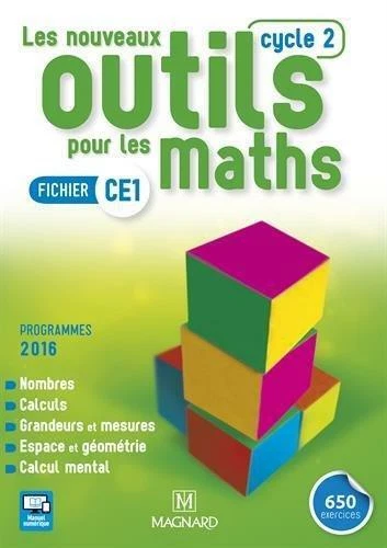 LES NOUVEAUX OUTILS pour les maths : cycle 2 ; fichier CE1 (programmes ...