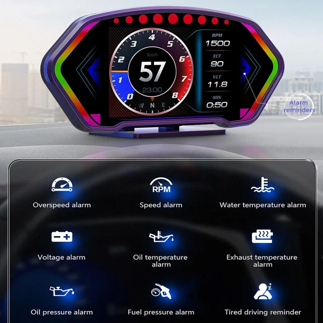 Yctze Registratore per Moto ABS Registratore di Guida per