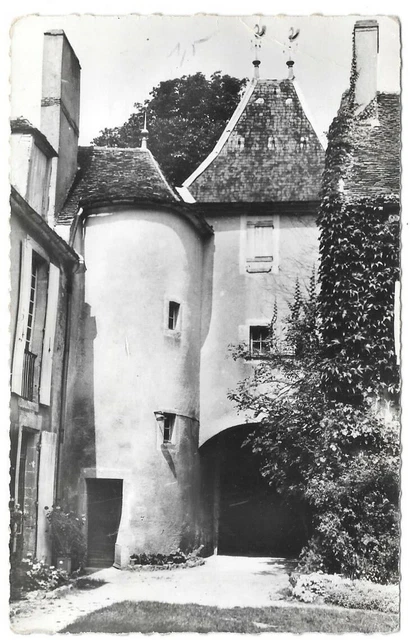 CLAMECY 58 Château de Pressure XV Siècle CPA dentelée non circulée Ed.Lescuyer