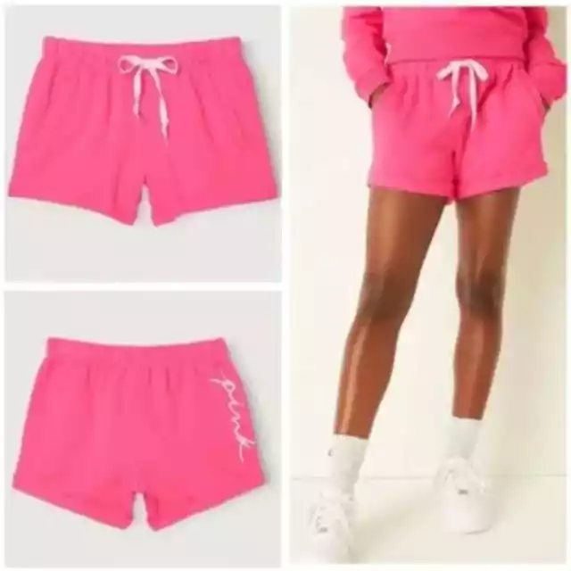 Victoria's Secret PINK Women's Everyday Lounge Boyfriend Shorts Pink Size XL NWT