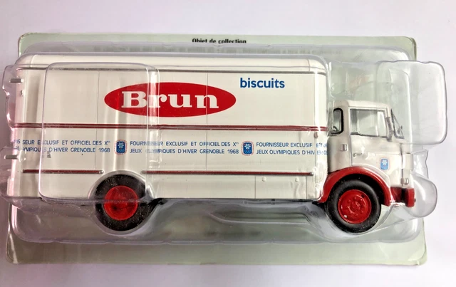 CAMION BERLIET GLM 10 Avec Benne De Chantier Collection Hachette