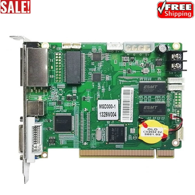 MSD300-1 LED Control Card LED Display Sending Card Full Color Synchronous Led