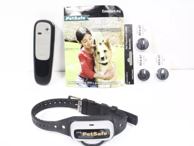 PetSafe Training Collar Receiver 300-412 W/ Extra Batteries & Transmitter