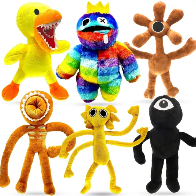 Brand New Rainbow Friends Yellow Plush Toy Soft Stuffed Animal Monsters  Doors
