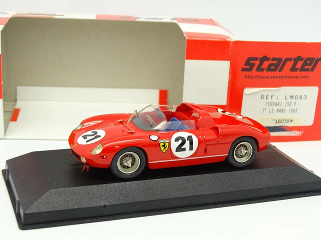 Ferrari 250 P Le Mans 1963 N°21 - Starter Kit Monté 1/43 - Rouge - Occasion