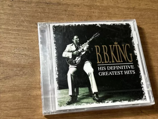 B. B.KING (2 CD) DEFINITIVE GREATEST HITS ~ R&B / BLUES , New, LC1