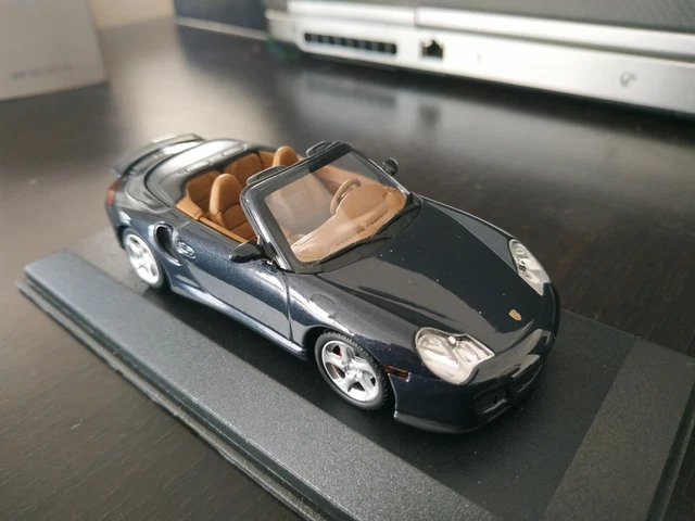 Porsche 911 / 996 Turbo Cabriolet 2003 Miniature 1/43 Minichamps MIN400062732 : Voitures miniatures de collection de grandes marques