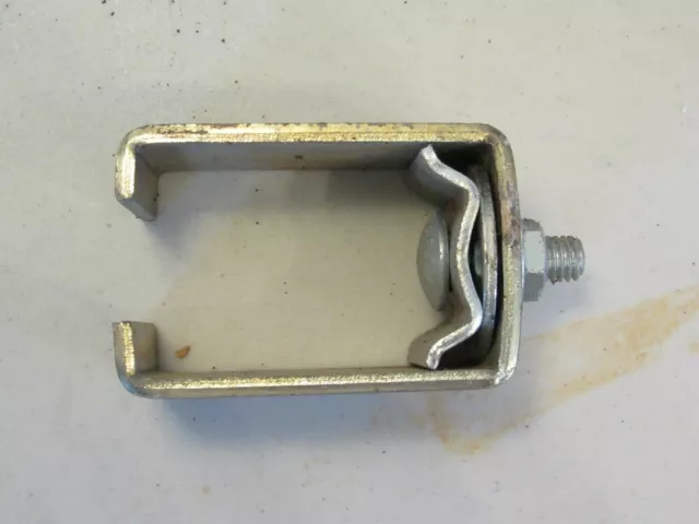 1 Sliding Barn Door Track Single Wall Box Rail Bracket Galvanized Steel Part