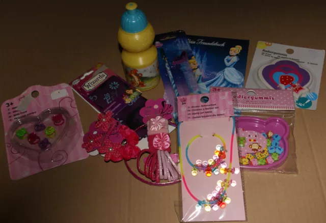 Mädchen Geschenkpaket Schultüte Zuckertüte Schulanfang  10 teilig NEUWARE