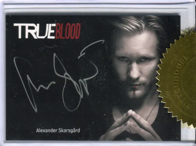 True Blood Premiere Edition Dealer Incentive Alexander Skarsgard Autograph Card