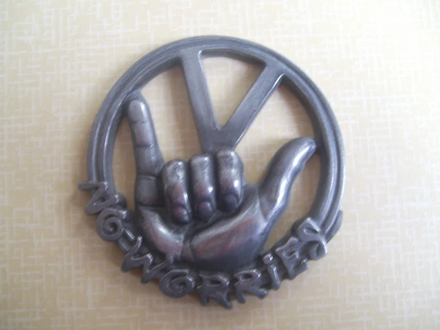 VW BEETLE BADGE - No Worries - Vw Logo - Cast In Resin EUR 9,22 ...
