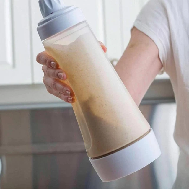 Hand Batter Dispenser Batter Mixer Bottle Cupcake Pancake Crepe Batter Dispen Cq