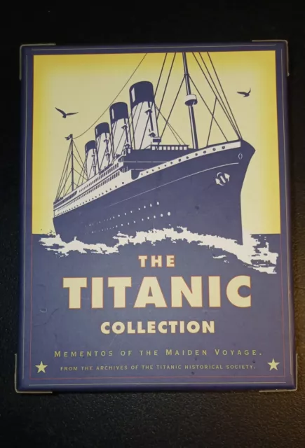 1998 The Titanic Collection Mementos of the Maiden Voyage