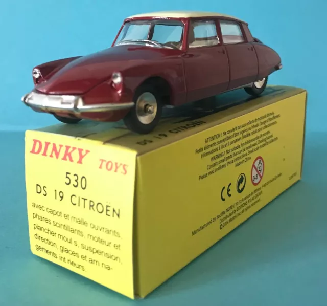 Dinky Toys "Atlas"  N° 530 Ds 19 Citroen   Made In France