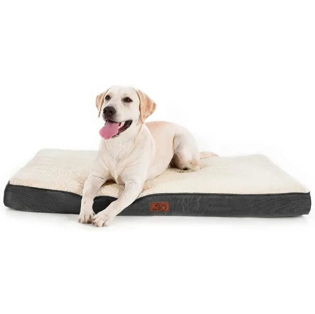 Bedsure Large Orthopedic Foam Dog Bed for Small, Medium, Large and Extra Large D