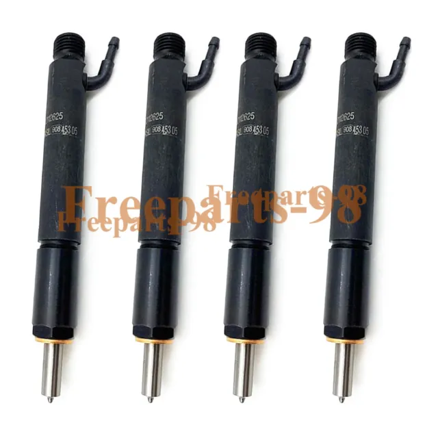 4pcs 0432191375 02112625 Fuel Injector Fit For Deutz BF4M1012C BF4M1012E Engine