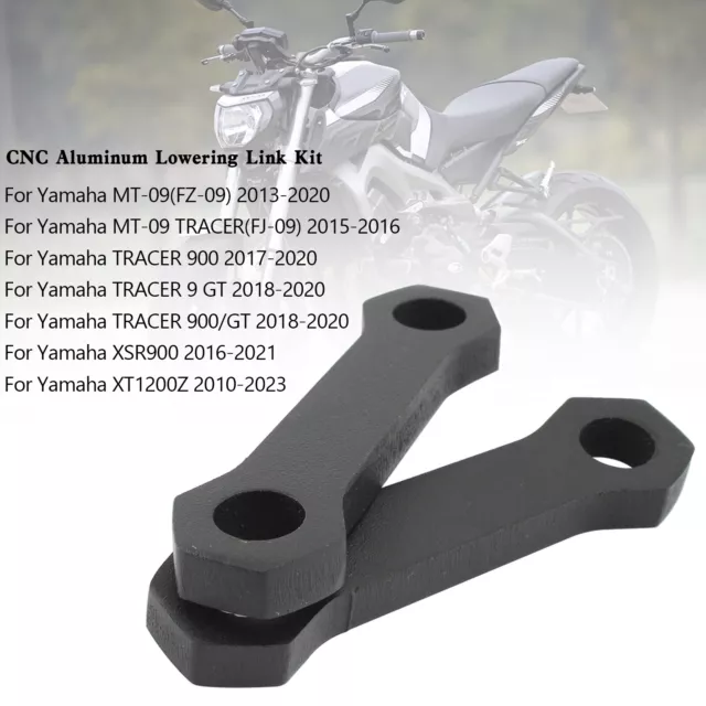 collegamento abbassamento alluminio CNC per Yamaha MT-09 TRACER XSR900 XT1200Z S