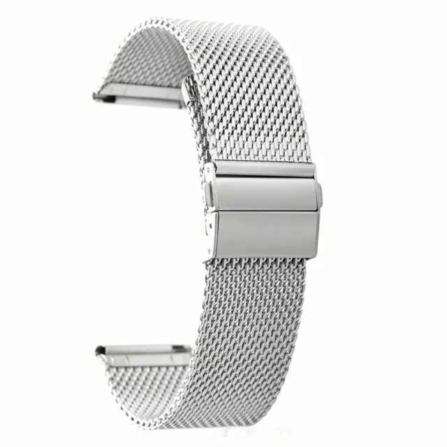 18/20/22mm Stainless Steel Watch Band Strap Metal Replacement Wrist Bracelet US