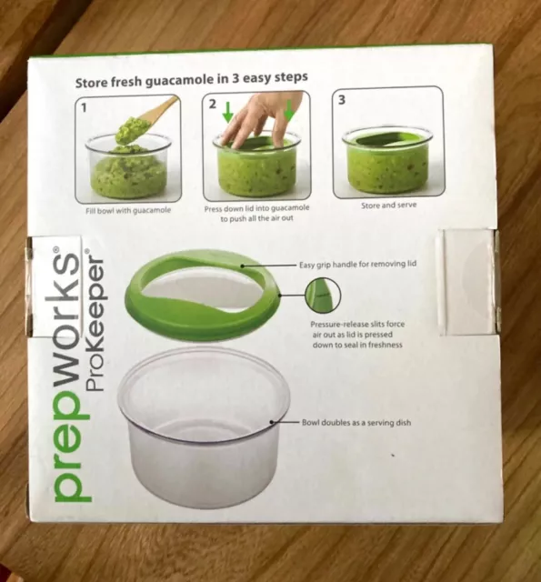 Prepworks ProKeeper - 4 Cup Fresh Guacamole Keeper W/Air Tight Lid - Brand New 2