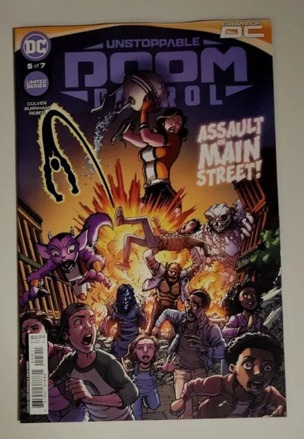 Unstoppable Doom Patrol #5 (Of 7) 10/2023 Nm-/Vf+ Cover A Dc Comics