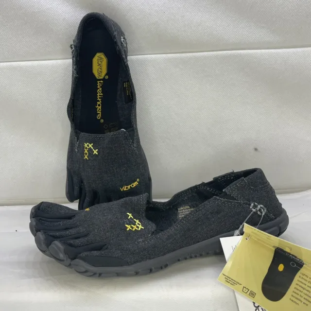 Vibram Fivefingers CVT Hemp Toes Shoes (Black) Women’s Size 36 EUR 6.5-7 US 3