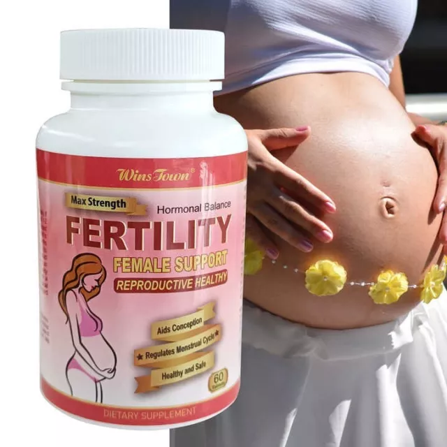 Fertility tablets promote hormonal balance regulate the menstrual cycle and enha