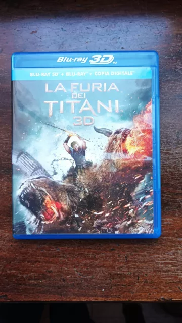 La Furia Dei Titani disco disc Blu-ray 3D + 2D contenuti speciali